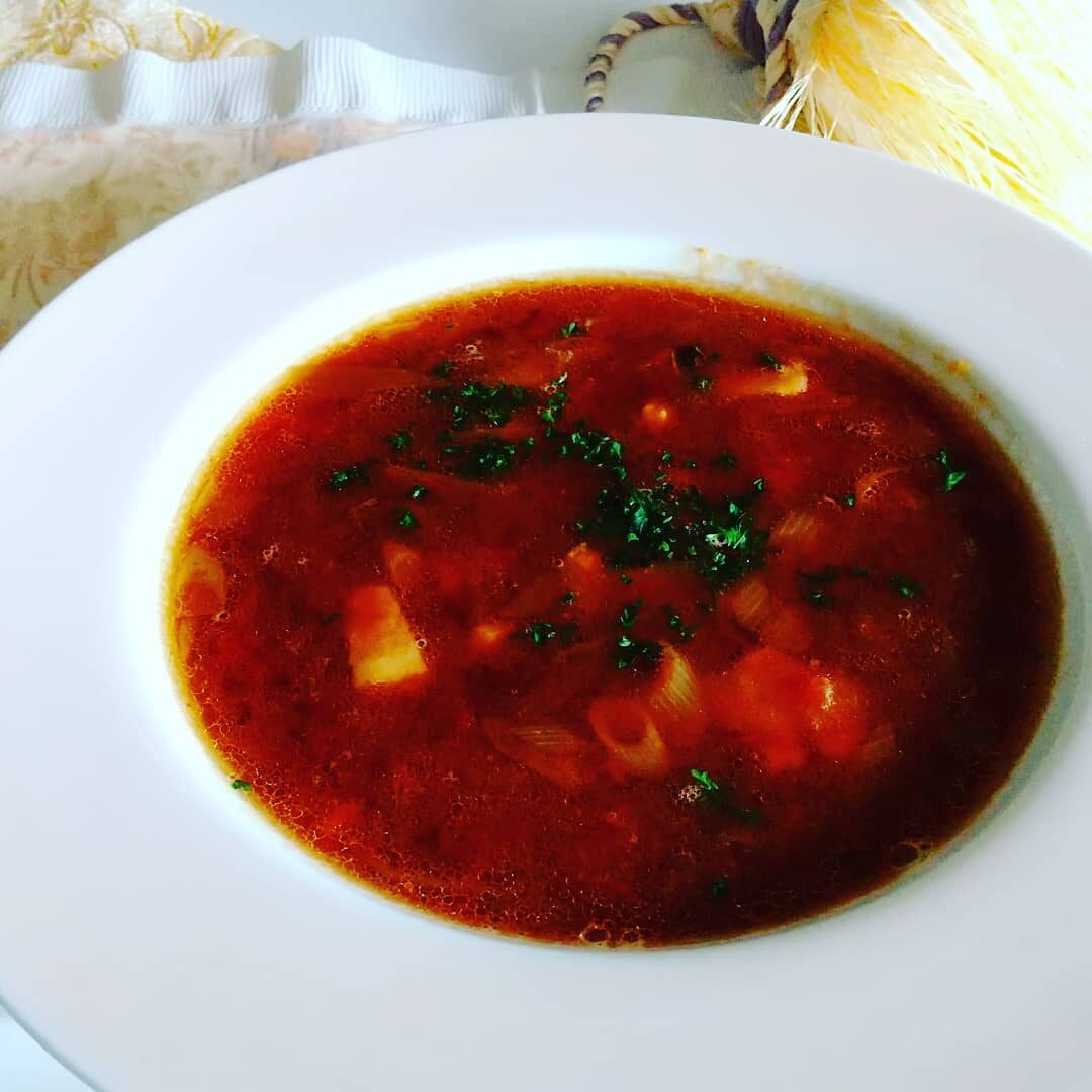 あさりのスープ 味噌仕立て