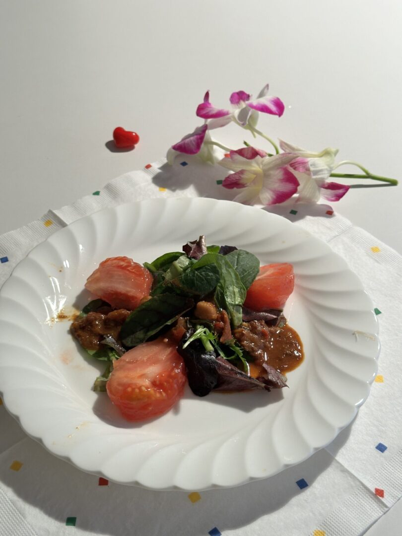 トマトとミックスリーフ