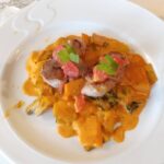 豚肉と野菜のカレー風味